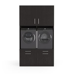 Wasophoogte Wasmachine kast venice – Ébène