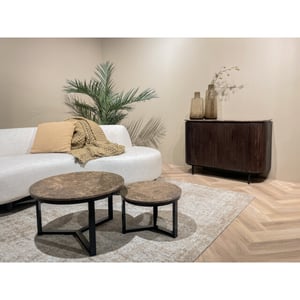 Livingfurn salontafel senna emperador 60cm marmer