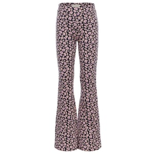 Looxs Revolution Flared broek jaquard blue leopard voor meisjes in de kleur