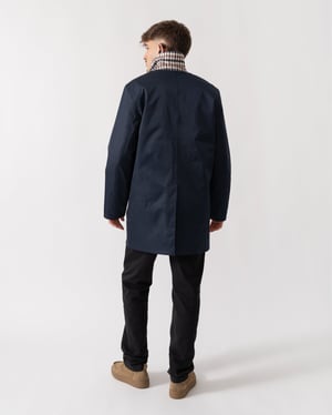 Archival Archival Reversible Mid Coat Mid Coat in Dark Blue