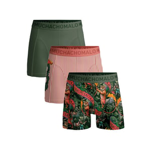 Muchachomalo Jongens 3-pack boxershorts circus animals