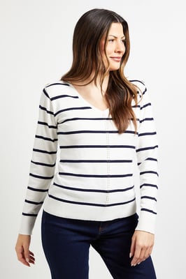 Breton Stripe Knitted Jumper