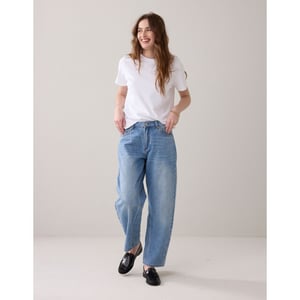 Summum Jeans cocoon leg vintage cotton twill jeans 4s2746-5169