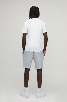 Basic Slim Fit Jersey Short