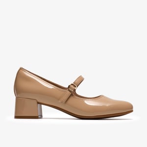 Iridessa Rae Beige Patent Shoes