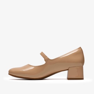 Iridessa Rae Beige Patent Shoes