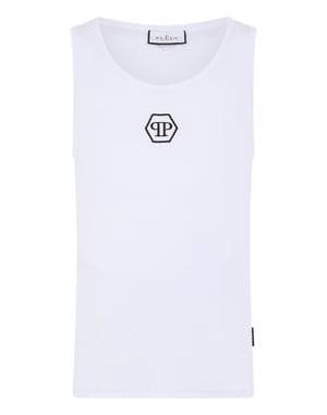 Cotton Tank Top Hexagon