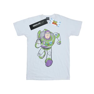 Disney Heren Toy Story 4 Classic Buzz Lightyear T-Shirt (Wit)