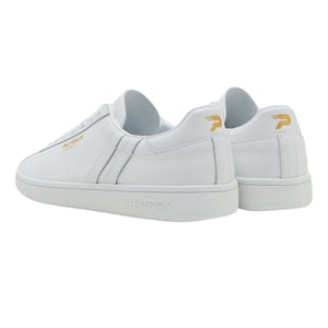 Patrick Mens Monaco Suede Cupsole Trainers (White)
