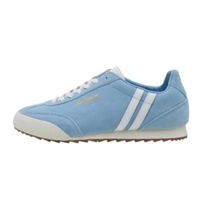Patrick Mens Rio Suede Trainers (Sky Blue/White)