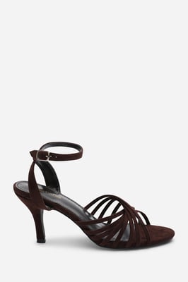 Where's That From Womens 'Cyprus' Multi Cross Over Strap Mid Heels