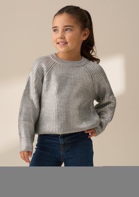 Eden Silver Foil Jumper