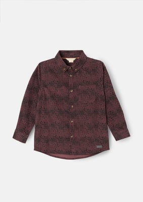Hayes Leopard Jacquard Shirt