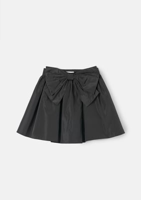 Nadia Tafetta Bow Skirt