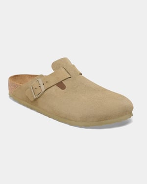 Boston Clogs in Tan