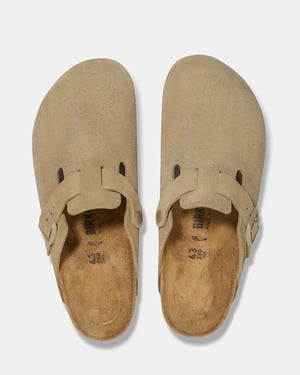 Boston Clogs in Tan