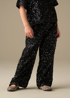 Leona Mesh Sequin Trousers