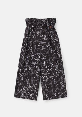 Serena Bow Print Trousers