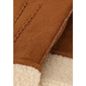 Sarlini Dames suèdine handschoenen cognac