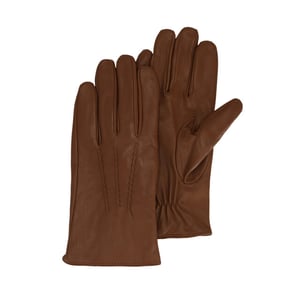Sarlini Dames leren handschoenen cognac