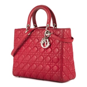 Lady Dior Large Handtas