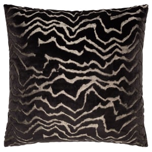 Paoletti Tierra Cut Velvet Polyester Filled Cushion