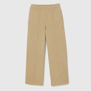 Women's Lacoste Badge Joggers in Cream