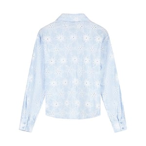 Elvira Collections Blouse falon-striped blue