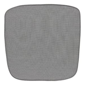 Unique Living wickerstoelkussen bliss outdoor dark grey -46x47x4cm