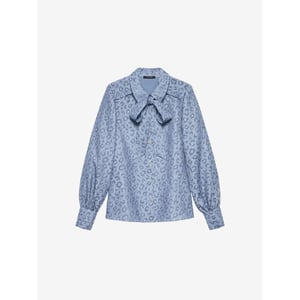 Nikkie Pragues leopard blouse dessin