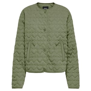 Only Onlheart life quilted jacket noos otw olijf
