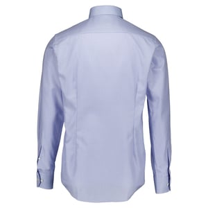 Eton Semi solid signature twill shirt lange mouw overhemden 100015103
