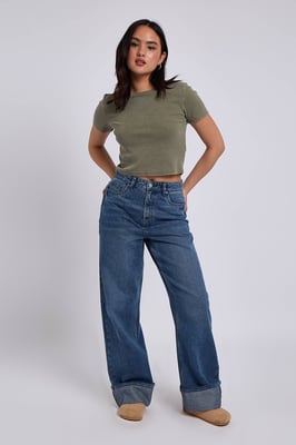 Turn Up Jeans