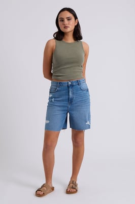 Ripped Bermunda Short