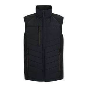 Regatta Mens Full Zip Gilet (Black/Ash)