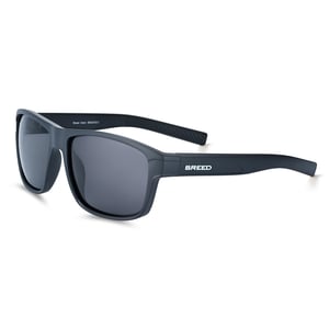 Breed Astor Polarized Sunglasses - Black/Black