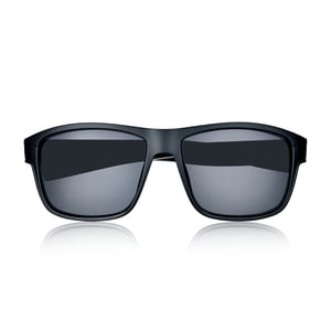 Breed Astor Polarized Sunglasses - Black/Black