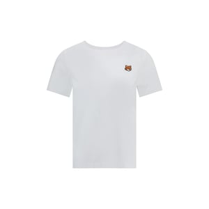 Maison Kitsuné Vit Bomull T-Shirt
