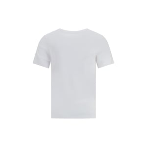 Maison Kitsuné Vit Bomull T-Shirt