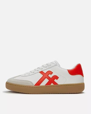 The Dash T-Toe Trainers in White