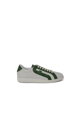 Lage leren sneakers