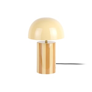 Leitmotiv tafellamp rayado ochre yellow & soft yellow