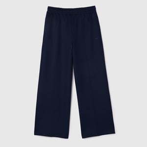 Women's Lacoste Interlock Joggers in Navy