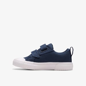 Foxing Vibe Toddler Navy Canvas Shoes