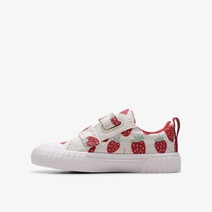 Foxing Fraise Toddler Cotton Metallic Shoes