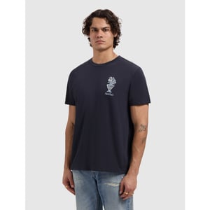 Pure Path Embroidered vase t-shirt