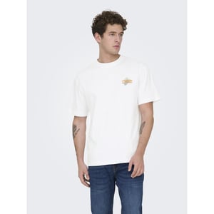 Only & Sons Onsfred life rlx ss print tee noos