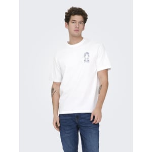 Only & Sons Onsfred life rlx ss print tee noos