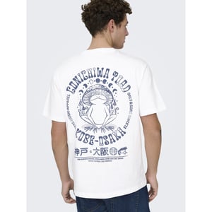 Only & Sons Onsfred life rlx ss print tee noos