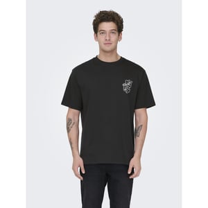 Only & Sons Onsfred life rlx ss print tee noos